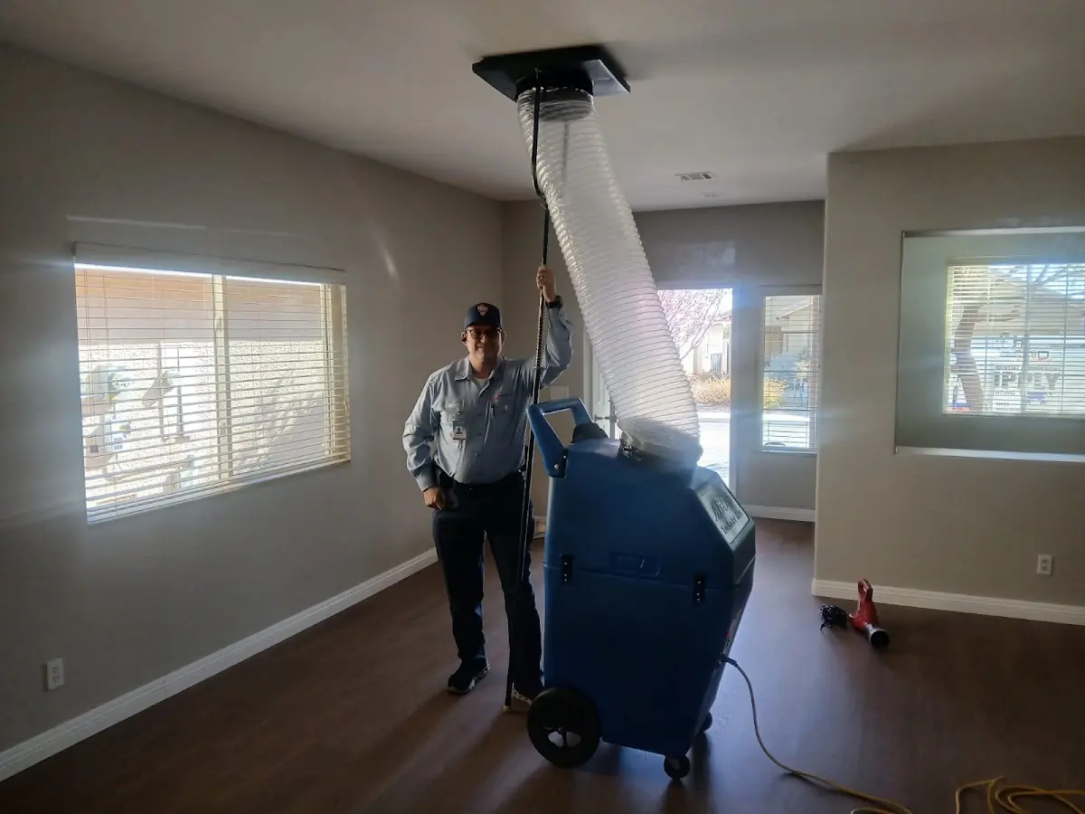 Professional Dryer Vent Cleaning work inside a Hudson home